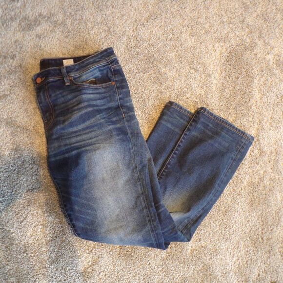 Buckle black ITALIAN straight leg jeans made in Italy 32x32 - Picture 2 of 12